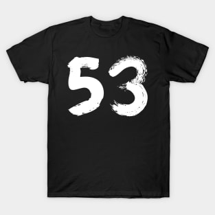Number 53 T-Shirt
